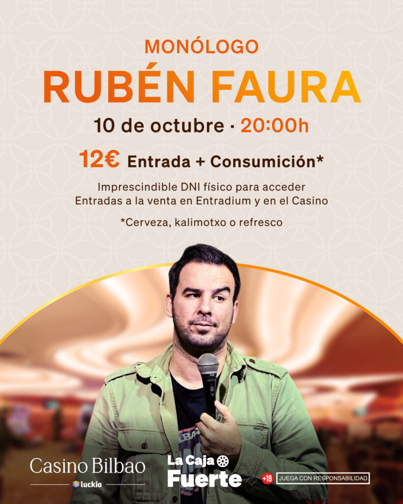 casino bilbao monólogo ruben faura