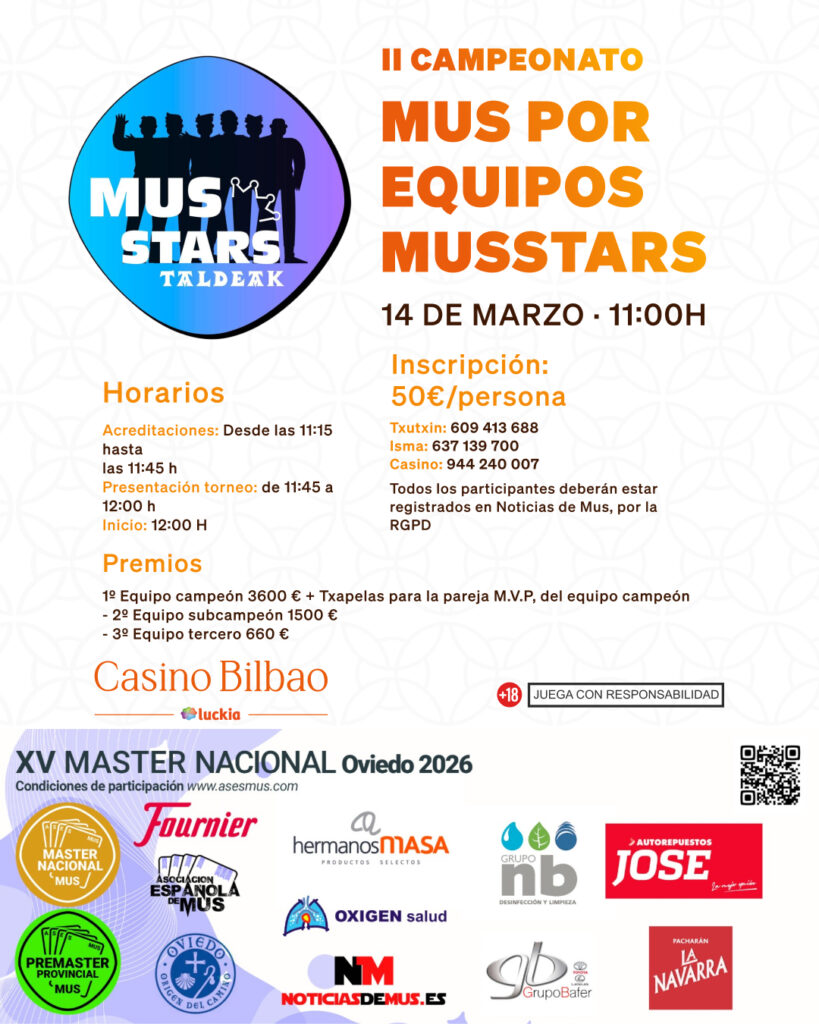 II Campeonato de Mus por Equipos MUSSTARS