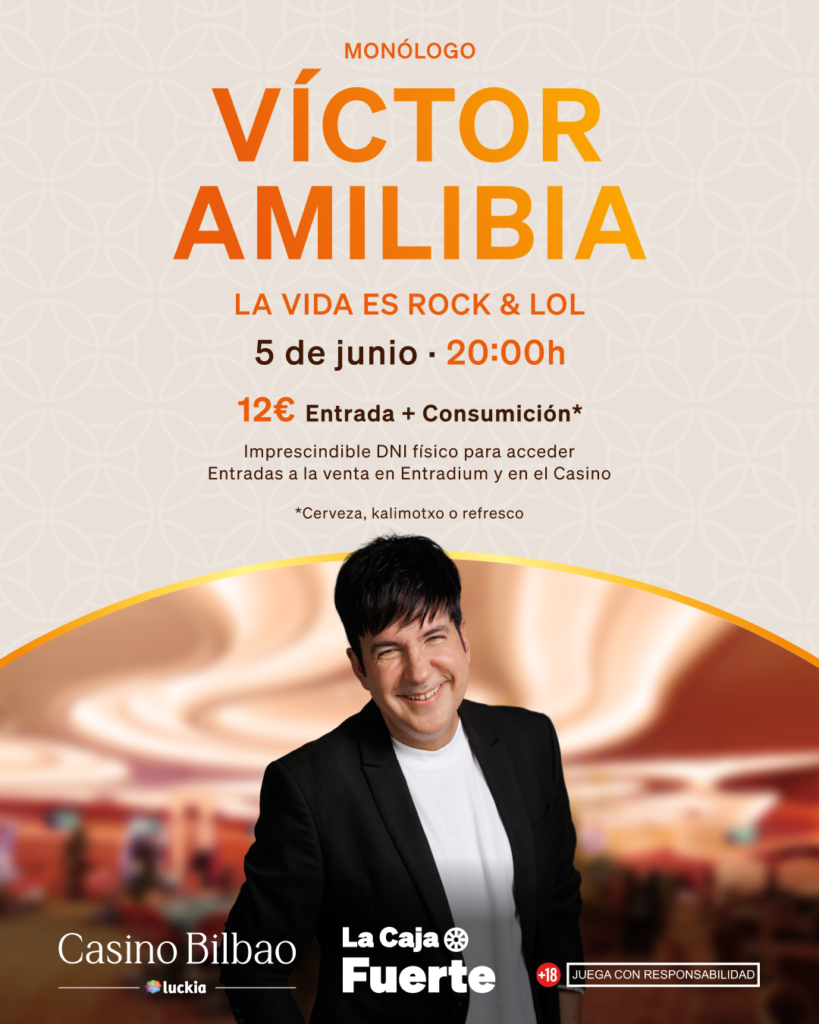 Monólogo Víctor Amilibia: Noches de Rock & LOL